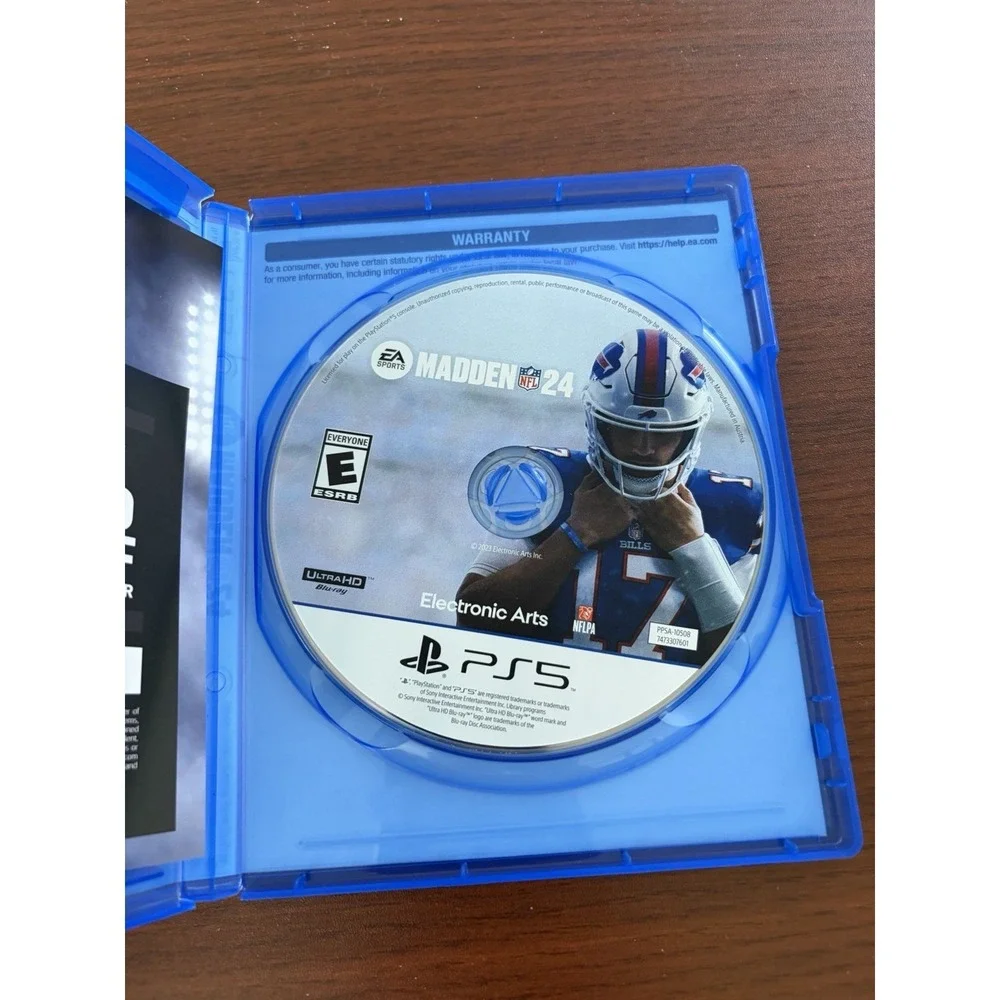 Madden NFL 24 - Sony PlayStation 5 Video Game Football PS5